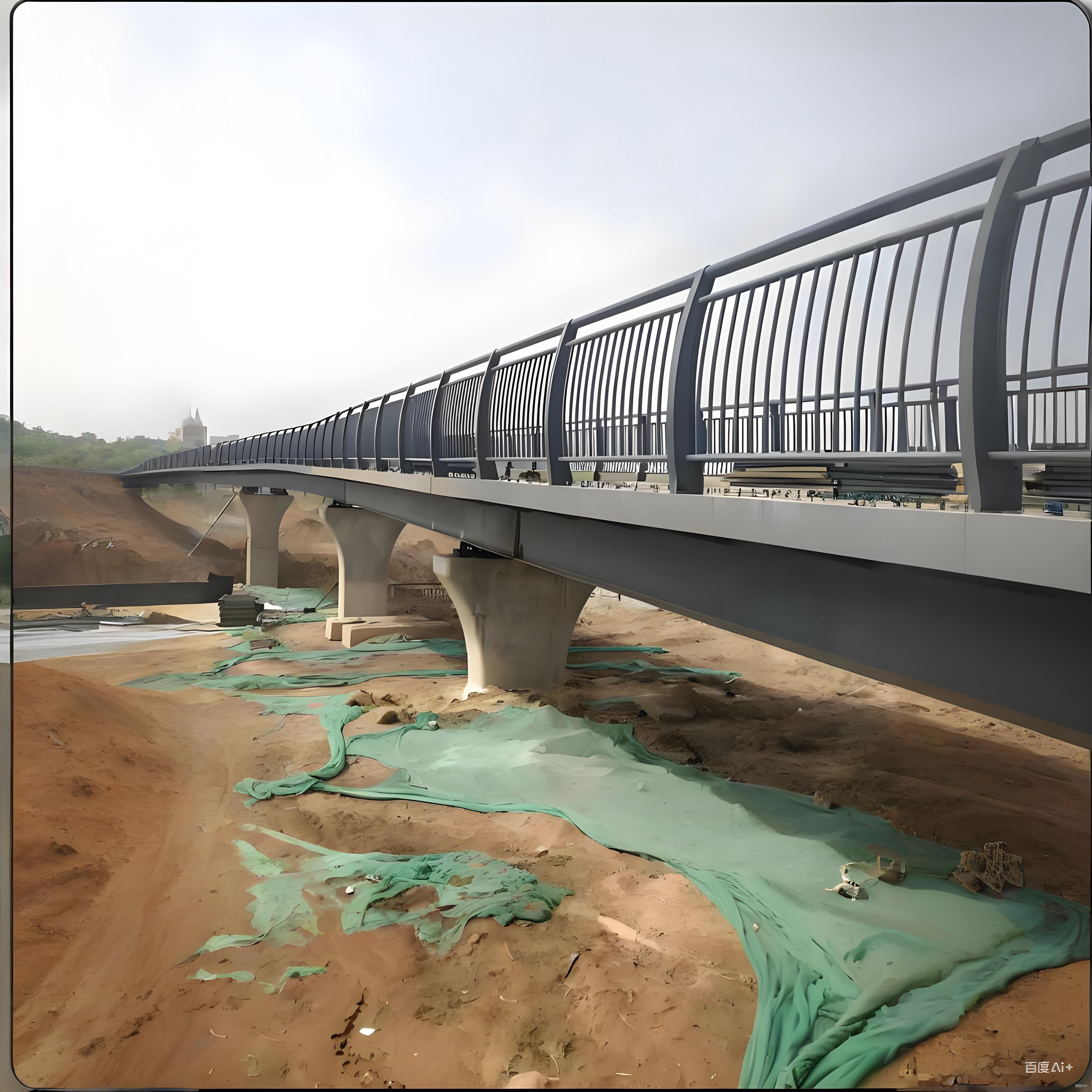 Galvanized Steel Bridge Railing & Handrail System | Factory Direct