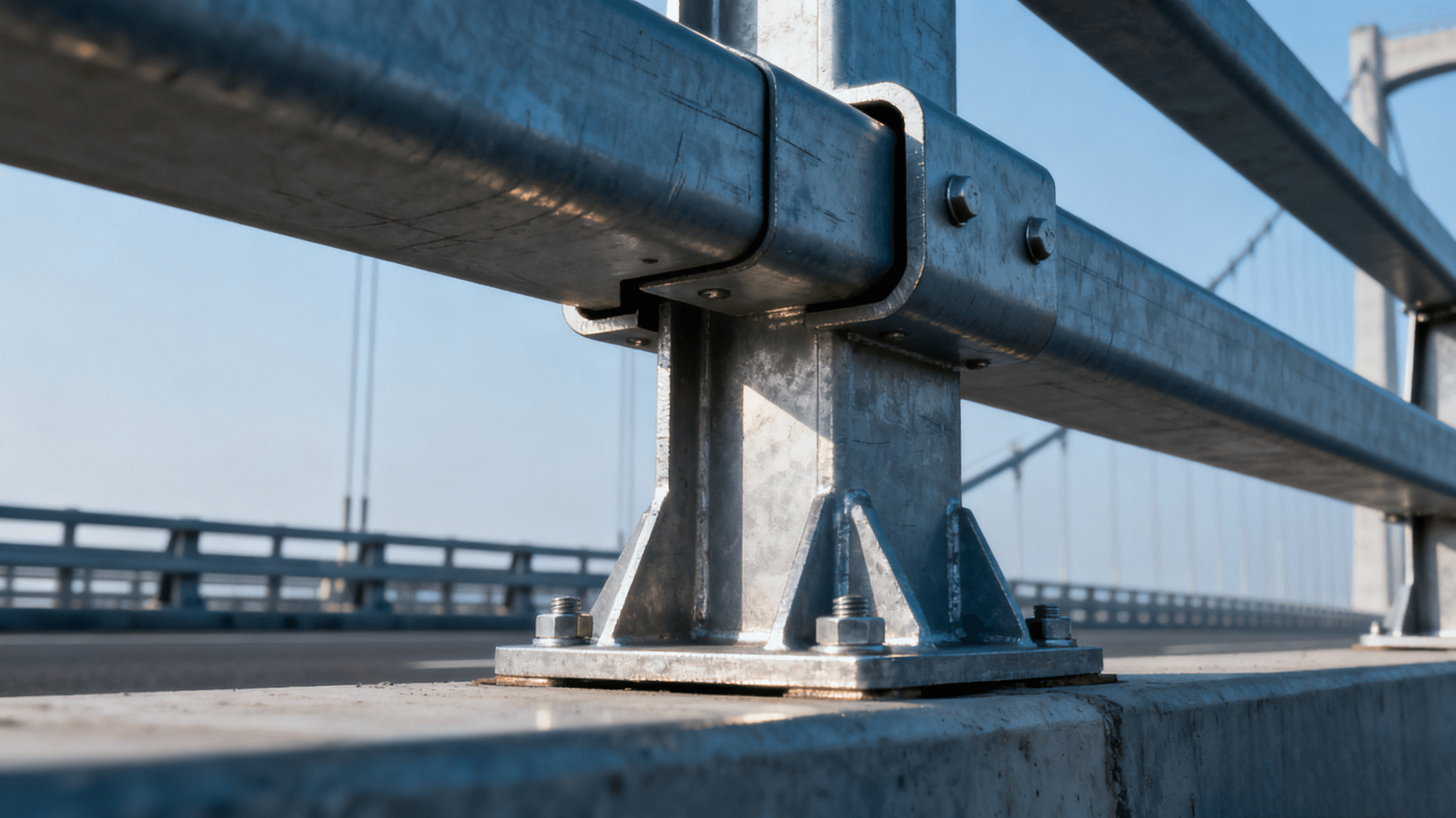 Steel Railing In Bridge Bridge Railing Manufacturer | Steel & Aluminum Bridge Guardrails ...